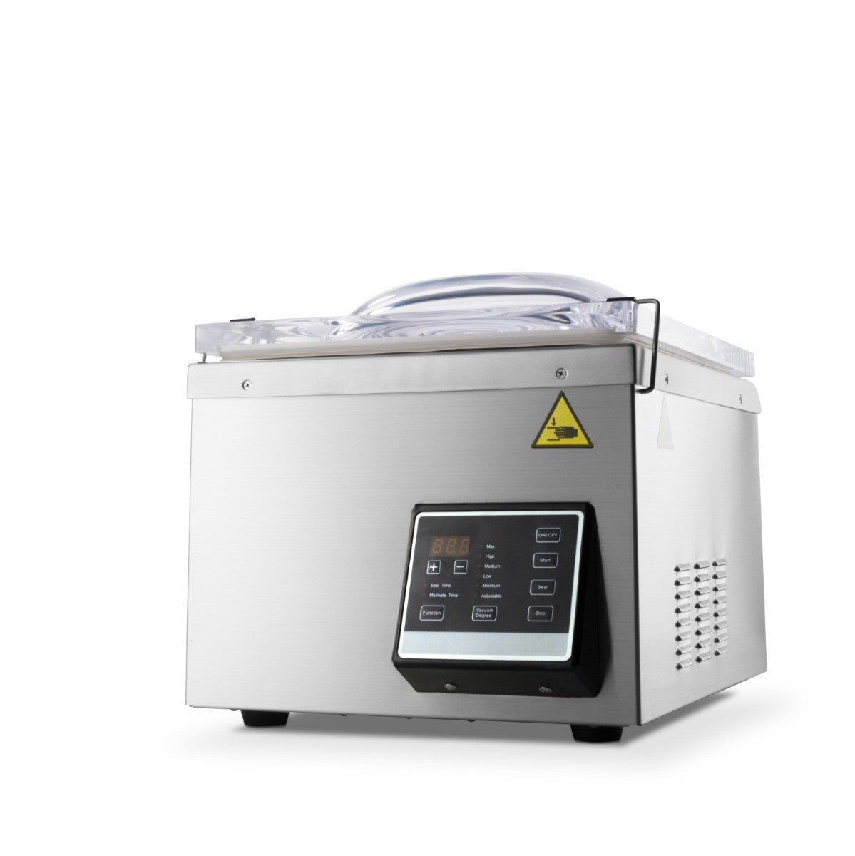 Machine d'emballage sous vide - Joint de 29 cm - Chambre de dimensions W35 x P30 x H11 cm 1450 W Maxima - vue 2 - Machine sous vide pro CHR - Cuistéo