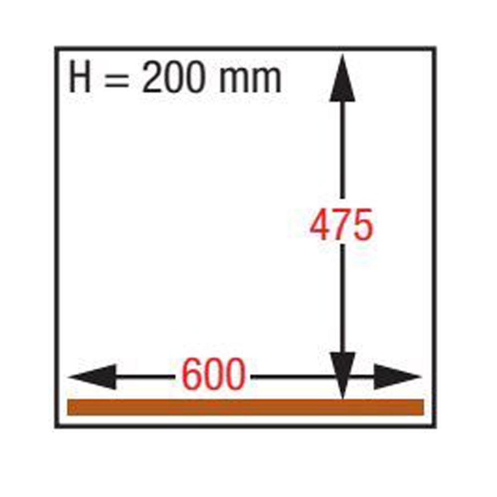 Machine sous-vide 600 x 475 x h 200 mm - 63 m3 / h - Diamond