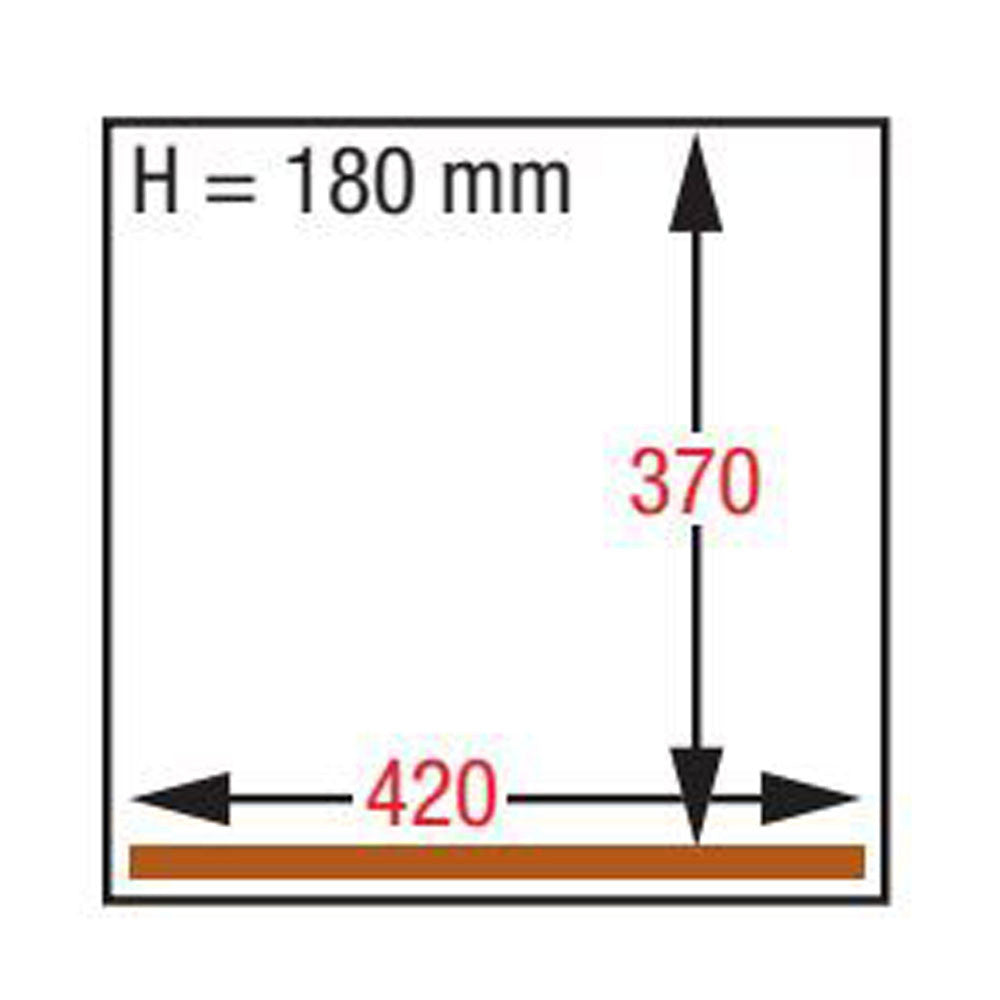 Machine sous-vide 420 x370 x180 mm - 21 m3 / h - Diamond