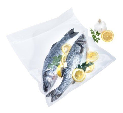 Sacs sous Vide - 80 µm - 50 x 55 cm - 100 Sacs 11.5 L Maxima - Poche sous-vide professionnel CHR - matériel cuisine pro - Cuistéo