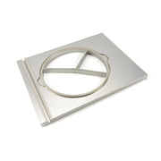 Pearl Round Tray Ø 250 mm - Large - 3 Compartments Maxima - Accessoire sous-videuse professionnel CHR - matériel cuisine pro - Cuistéo