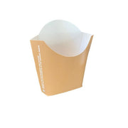 Emballage jetable pour frites Small 9x4 × 10 cm, lot de 100 - Ecobioshopping