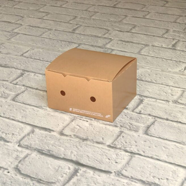 Boîte à nuggets jetable Petit 12x7 × 5 cm, lot de 50 - Ecobioshopping