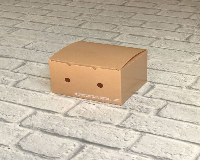 Boîte à nuggets jetable Moyen 12x10 × 7 cm, lot de 600 - Ecobioshopping