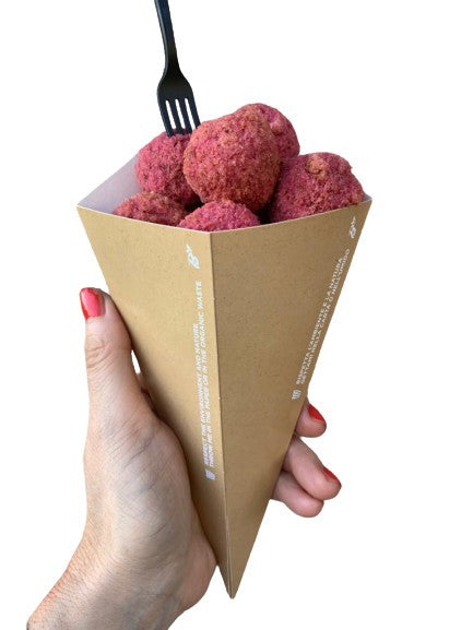 Cône Porte-frites Grand h 22,5 cm, lot de 500 - Ecobioshopping