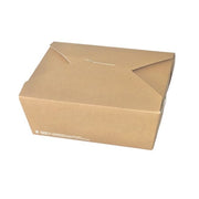 Boîte repas jetable 15x12x6,5h cm, lot de 160 - Ecobioshopping