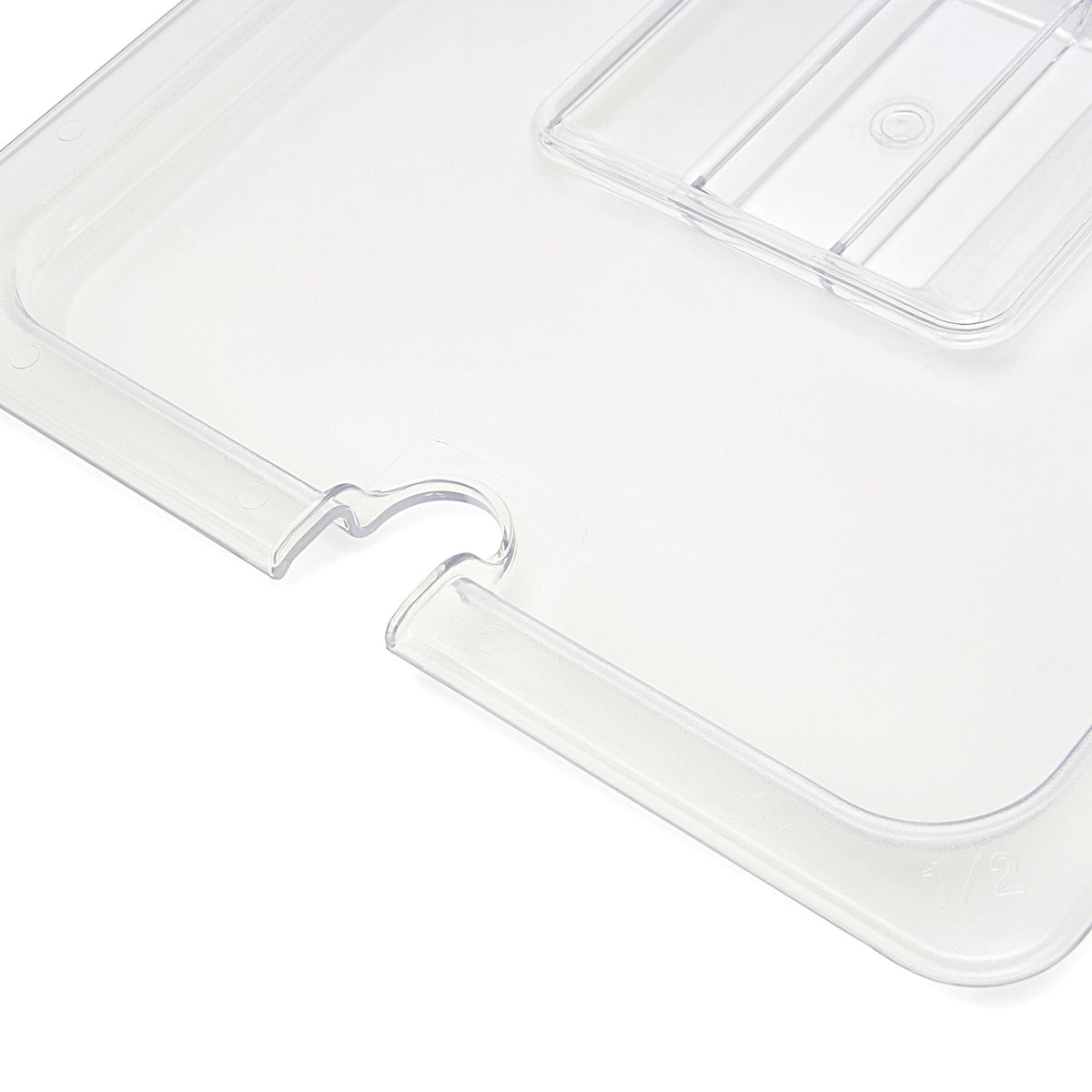 Couvercle Gastronorm - 1/2 GN - Polycarbonate - avec enfoncement Maxima - vue 3 - Bac GN gastronorme pro CHR - Cuistéo