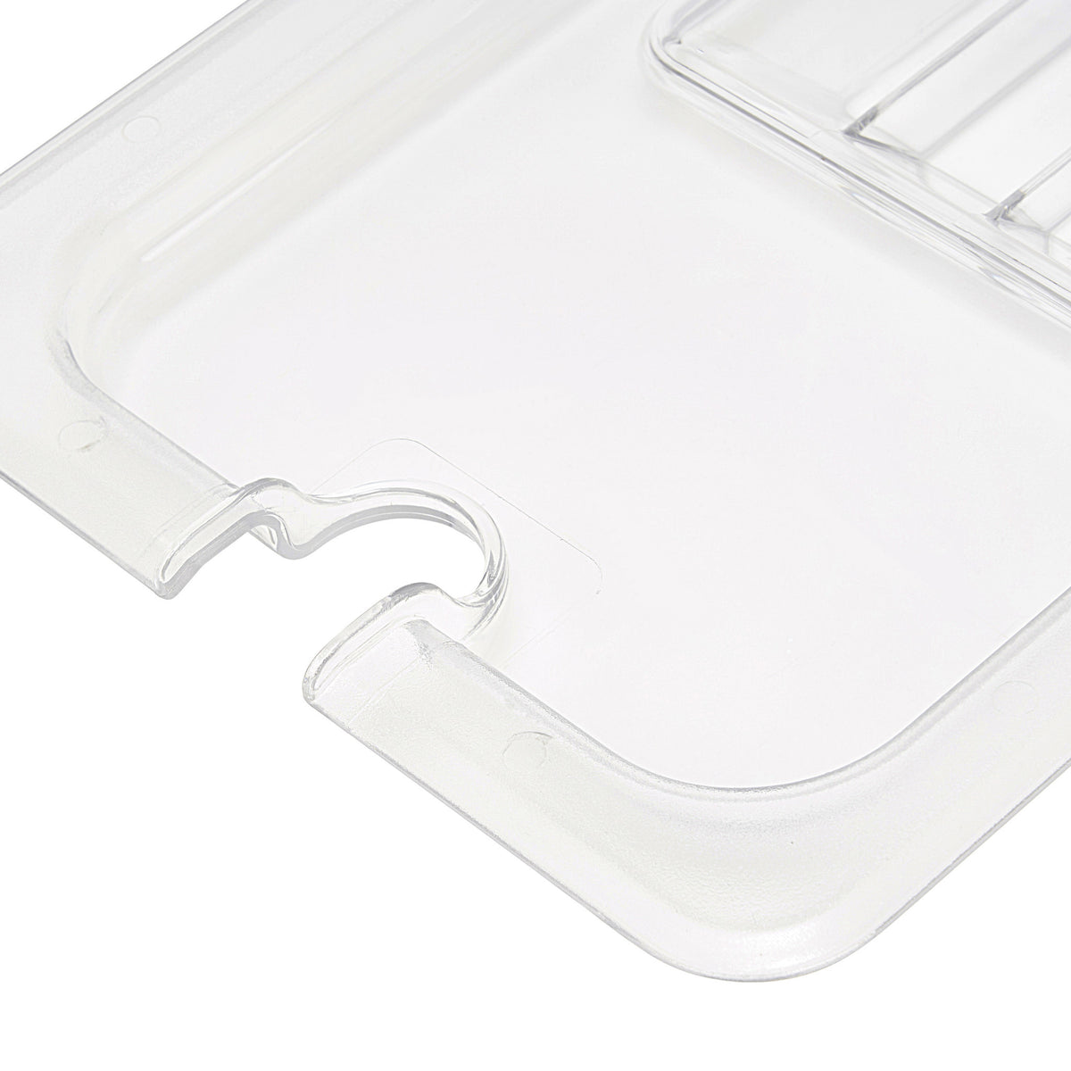 Couvercle Gastronorm - 1/3 GN - Polycarbonate - avec enfoncement Maxima - vue 3 - Bac GN gastronorme pro CHR - Cuistéo