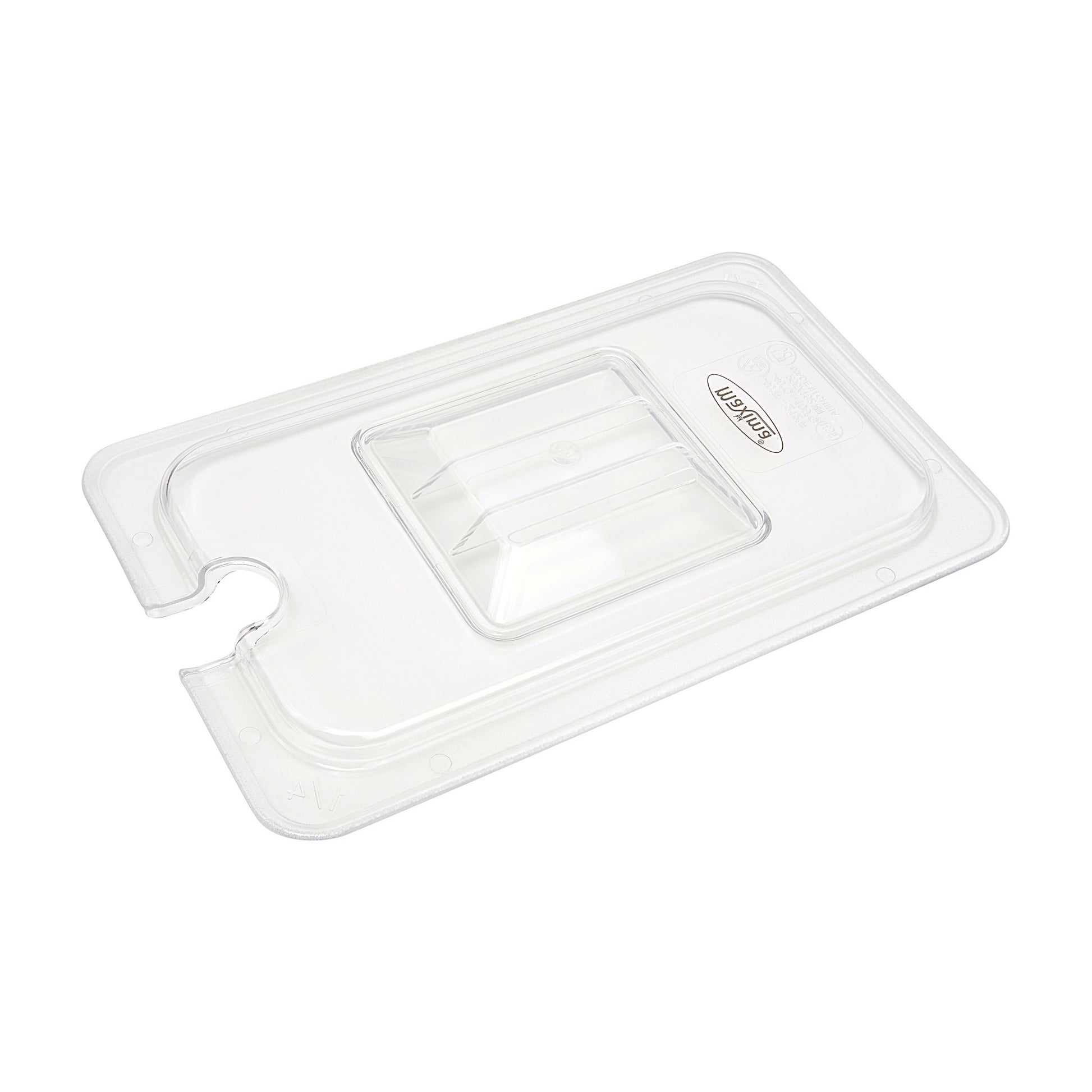 Couvercle Gastronorm - 1/4 GN - Polycarbonate - avec enfoncement Maxima - vue 2 - Bac GN gastronorme pro CHR - Cuistéo
