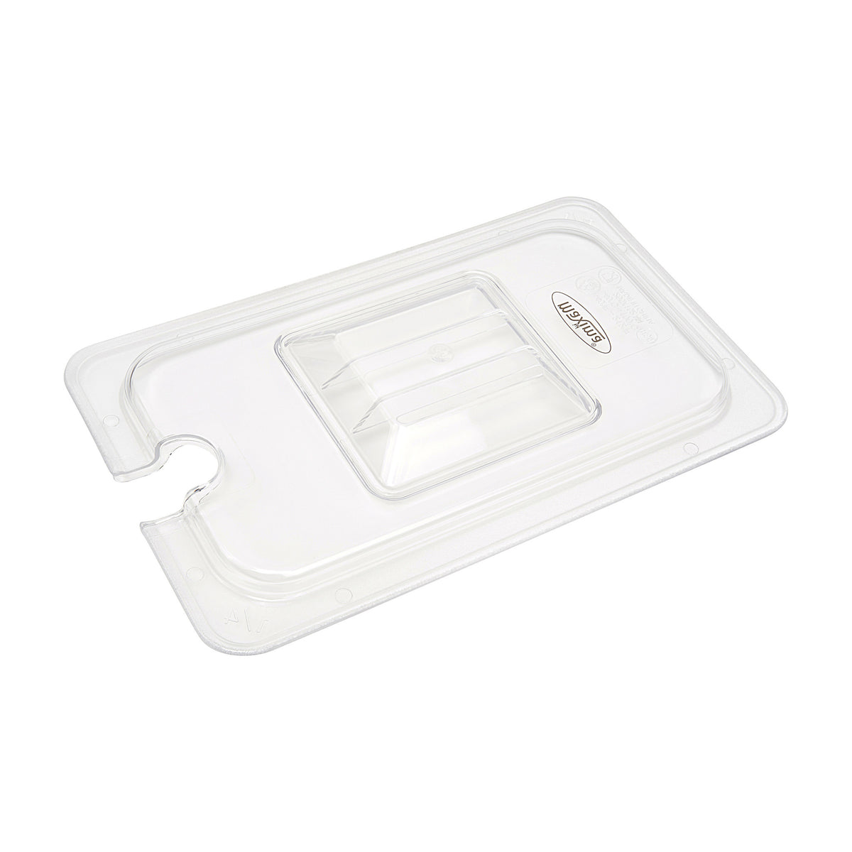 Couvercle Gastronorm - 1/6 GN - Polycarbonate - avec enfoncement Maxima - vue 2 - Bac GN gastronorme pro CHR - Cuistéo