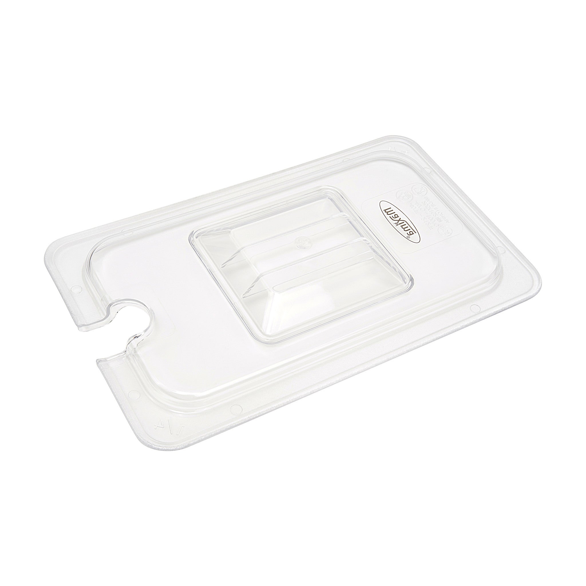 Couvercle Gastronorm - 1/6 GN - Polycarbonate - avec enfoncement Maxima - vue 2 - Bac GN gastronorme pro CHR - Cuistéo