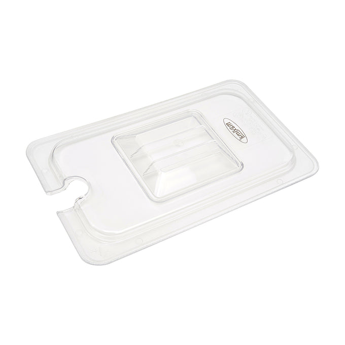 Couvercle Gastronorm - 1/6 GN - Polycarbonate - avec enfoncement Maxima - vue 2 - Bac GN gastronorme pro CHR - Cuistéo