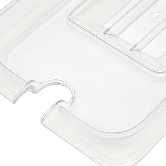 Couvercle Gastronorm - 1/6 GN - Polycarbonate - avec enfoncement Maxima - vue 3 - Bac GN gastronorme pro CHR - Cuistéo