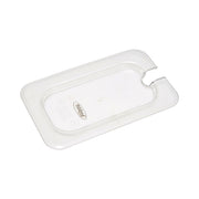 Couvercle Gastronorm - 1/9 GN - Polycarbonate - avec enfoncement Maxima - Bac GN gastronorme professionnel CHR - matériel cuisine pro - Cuistéo