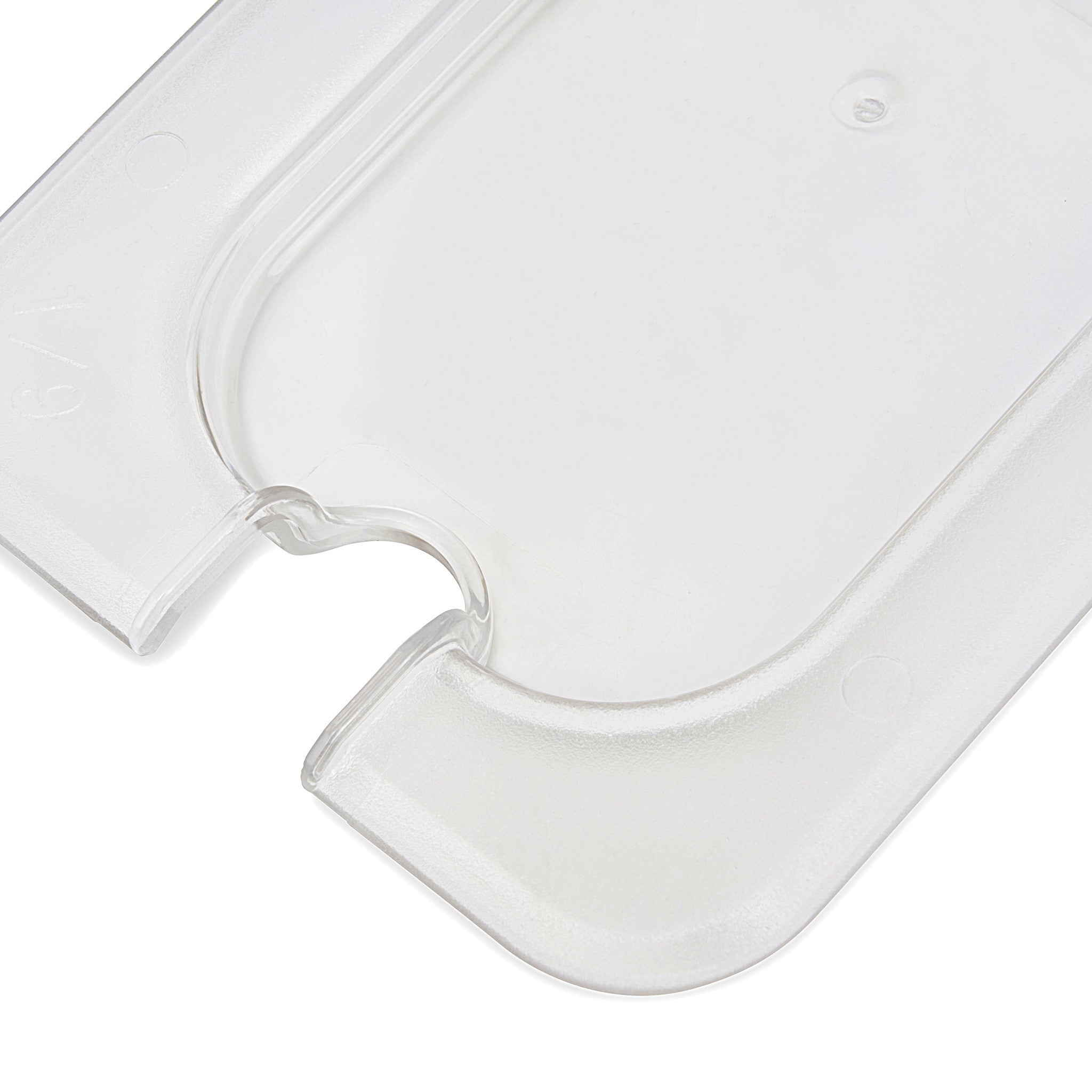 Couvercle Gastronorm - 1/9 GN - Polycarbonate - avec enfoncement Maxima - vue 3 - Bac GN gastronorme pro CHR - Cuistéo