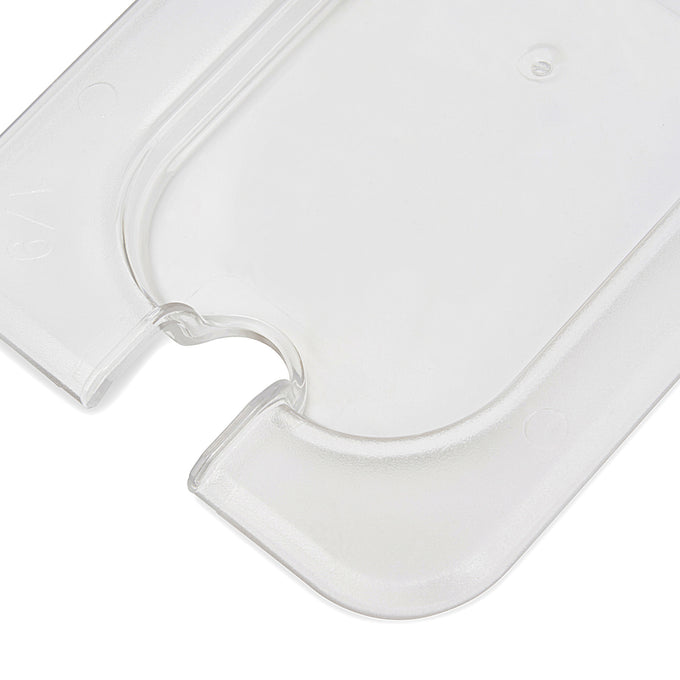 Couvercle Gastronorm - 1/9 GN - Polycarbonate - avec enfoncement Maxima - vue 3 - Bac GN gastronorme pro CHR - Cuistéo