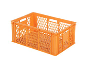 Caisse boulangerie - Orange - 600x400x250mm - 50L - BK250 Saro - Conteneurs Alimentaires professionnel CHR - matériel cuisine pro - Cuistéo