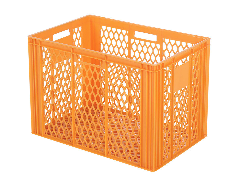 Caisse boulangerie - Orange - 600x400mm - Empilable - BK421 15 L Saro - Conteneurs Alimentaires professionnel CHR - matériel cuisine pro - Cuistéo