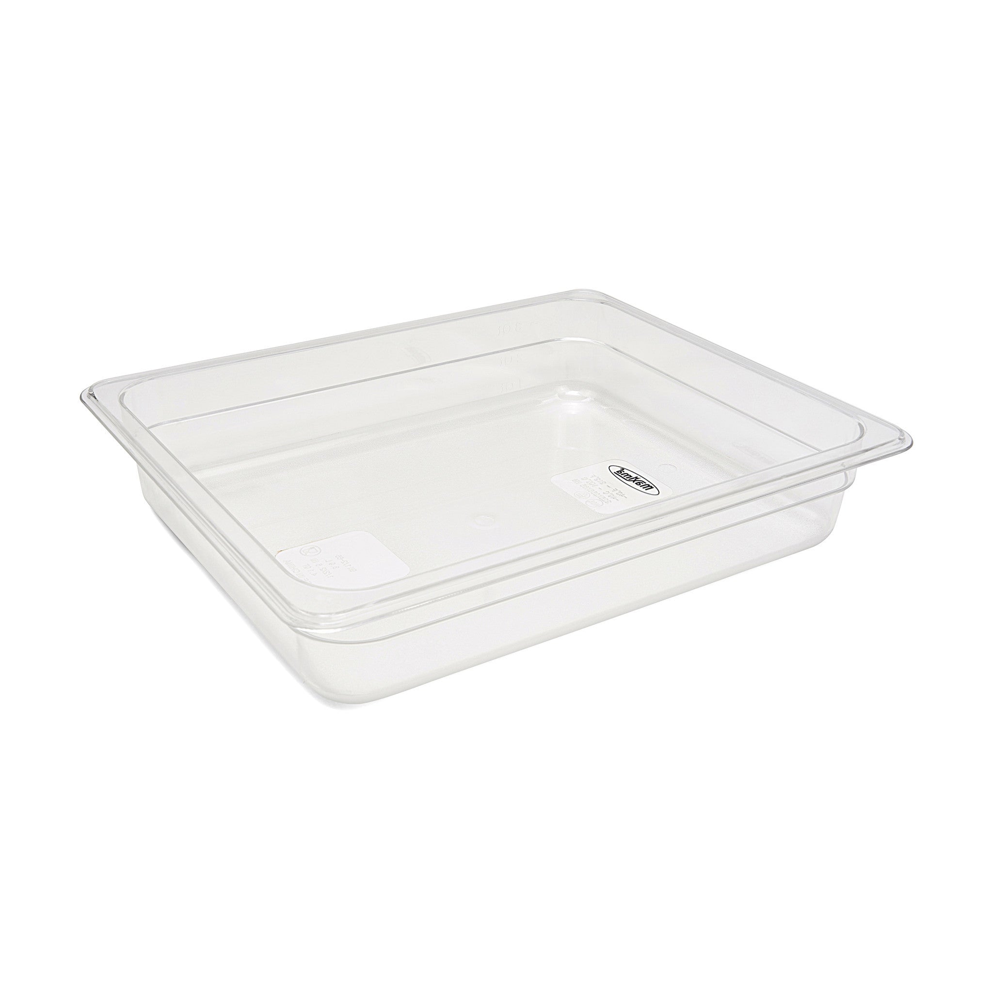 Bac gastronorme - 1/2 GN - 6,5cm de profondeur - Polycarbonate 4.0 L Maxima - Bac GN gastronorme professionnel CHR - matériel cuisine pro - Cuistéo