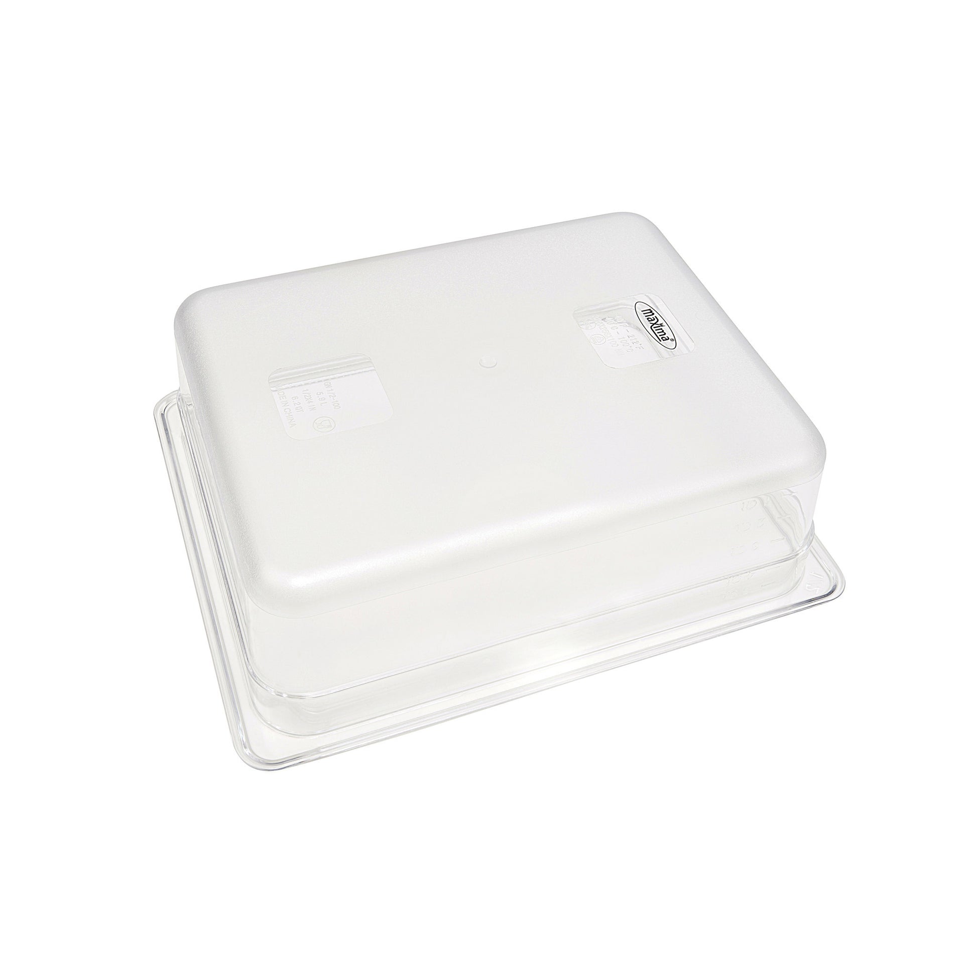Bac Gastronorm - 1/2 GN - Profondeur 10cm - Polycarbonate 6.5 L Maxima - vue 2 - Bac GN gastronorme pro CHR - Cuistéo