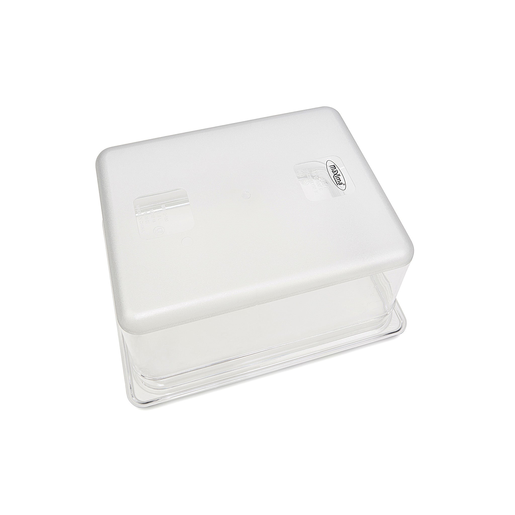 Bac gastronorme - 1/2 GN - Profondeur 15cm - Polycarbonate 9.5 L Maxima - vue 2 - Bac GN gastronorme pro CHR - Cuistéo