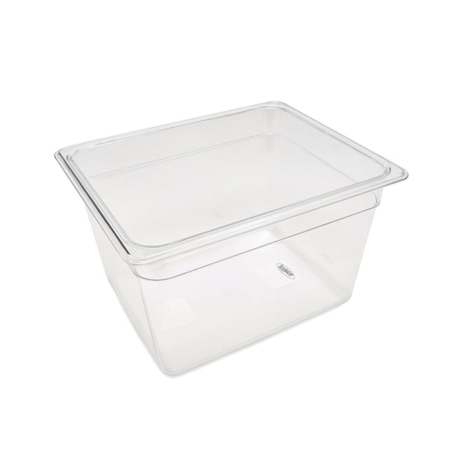 Bac Gastronorme - 1/2 GN - Profondeur de 20 cm - Polycarbonate 12.5 L Maxima - Bac GN gastronorme professionnel CHR - matériel cuisine pro - Cuistéo