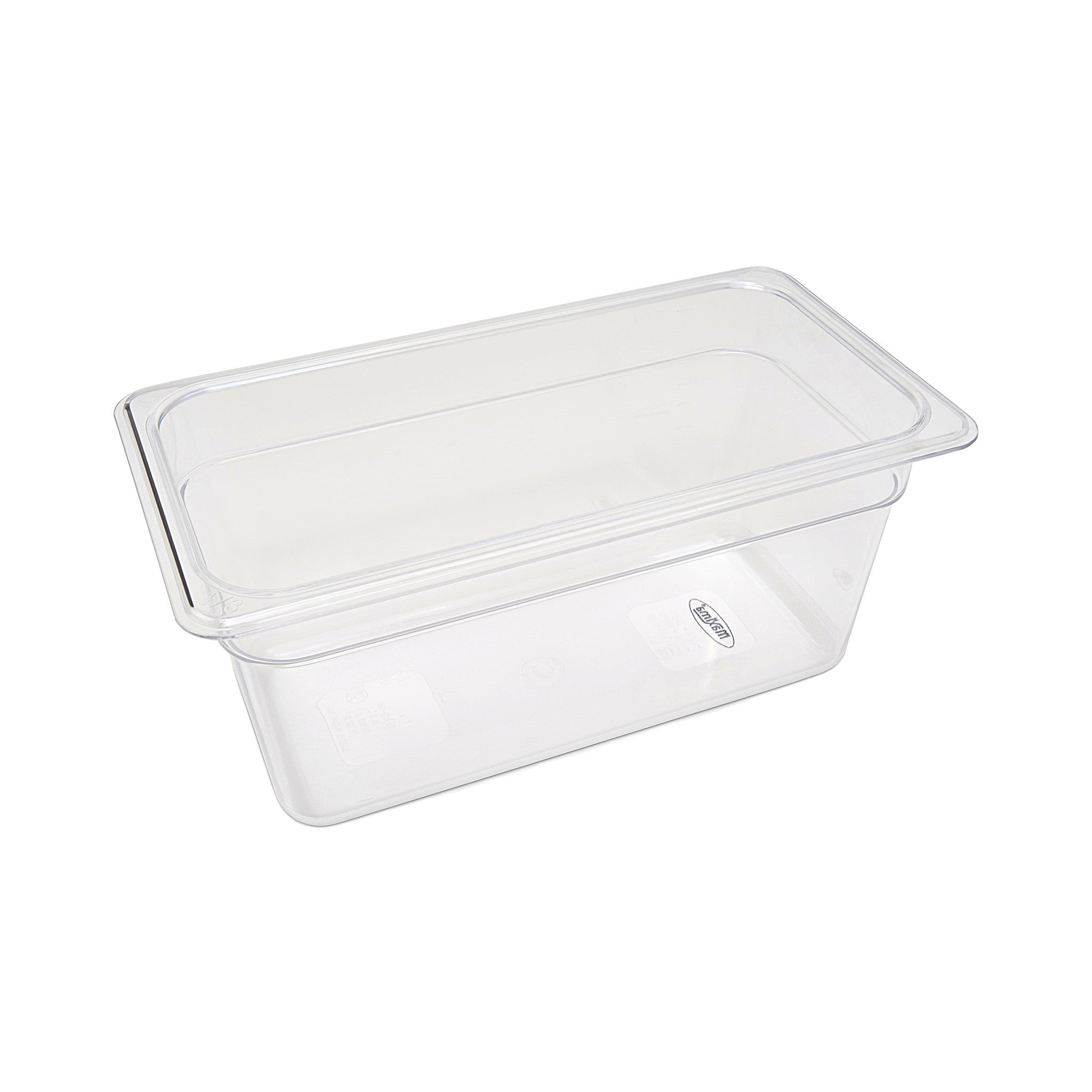 Bac gastronorme - GN 1/3 - Profondeur de 15cm - Polycarbonate 6.0 L Maxima - Bac GN gastronorme professionnel CHR - matériel cuisine pro - Cuistéo
