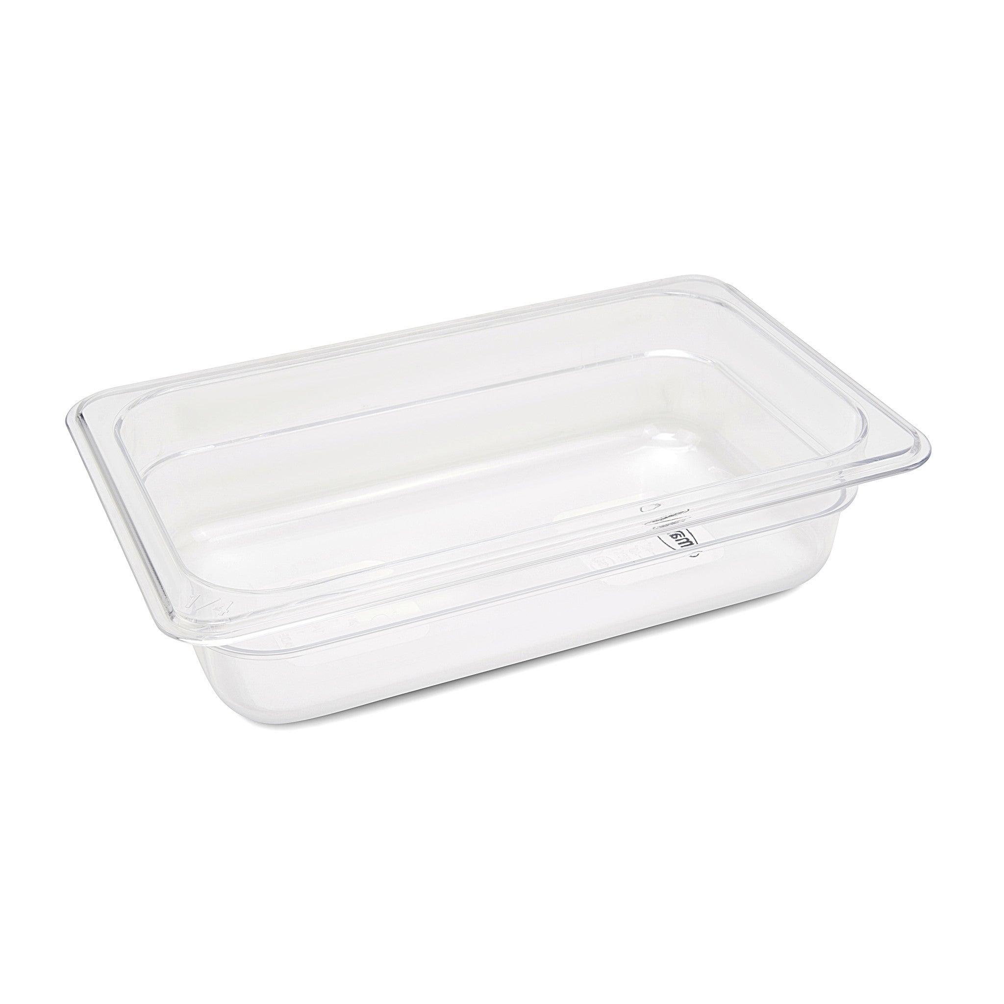 Bac gastronorme - 1/4 GN - Profondeur de 6,5 cm - Polycarbonate 1.8 L Maxima - Bac GN gastronorme professionnel CHR - matériel cuisine pro - Cuistéo