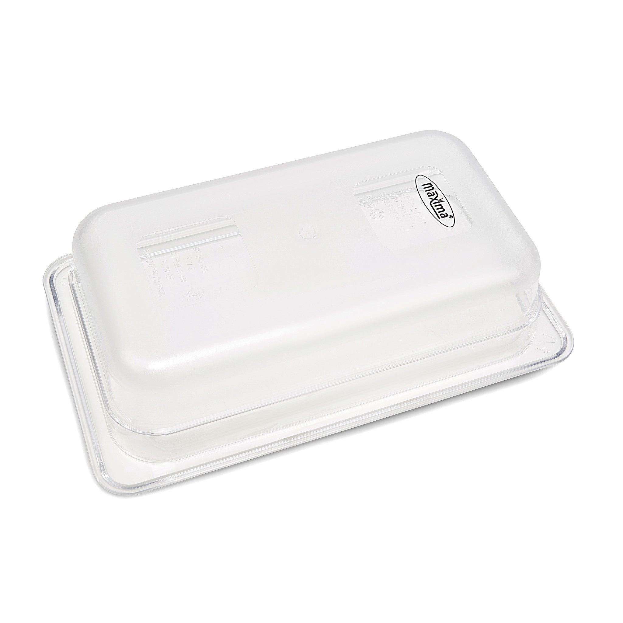 Bac gastronorme - 1/4 GN - Profondeur de 6,5 cm - Polycarbonate 1.8 L Maxima - vue 2 - Bac GN gastronorme pro CHR - Cuistéo
