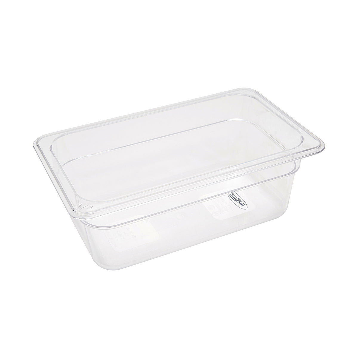 Bac gastronorme - GN 1/4 - Profondeur de 10 cm - Polycarbonate 2.8 L Maxima - Bac GN gastronorme professionnel CHR - matériel cuisine pro - Cuistéo