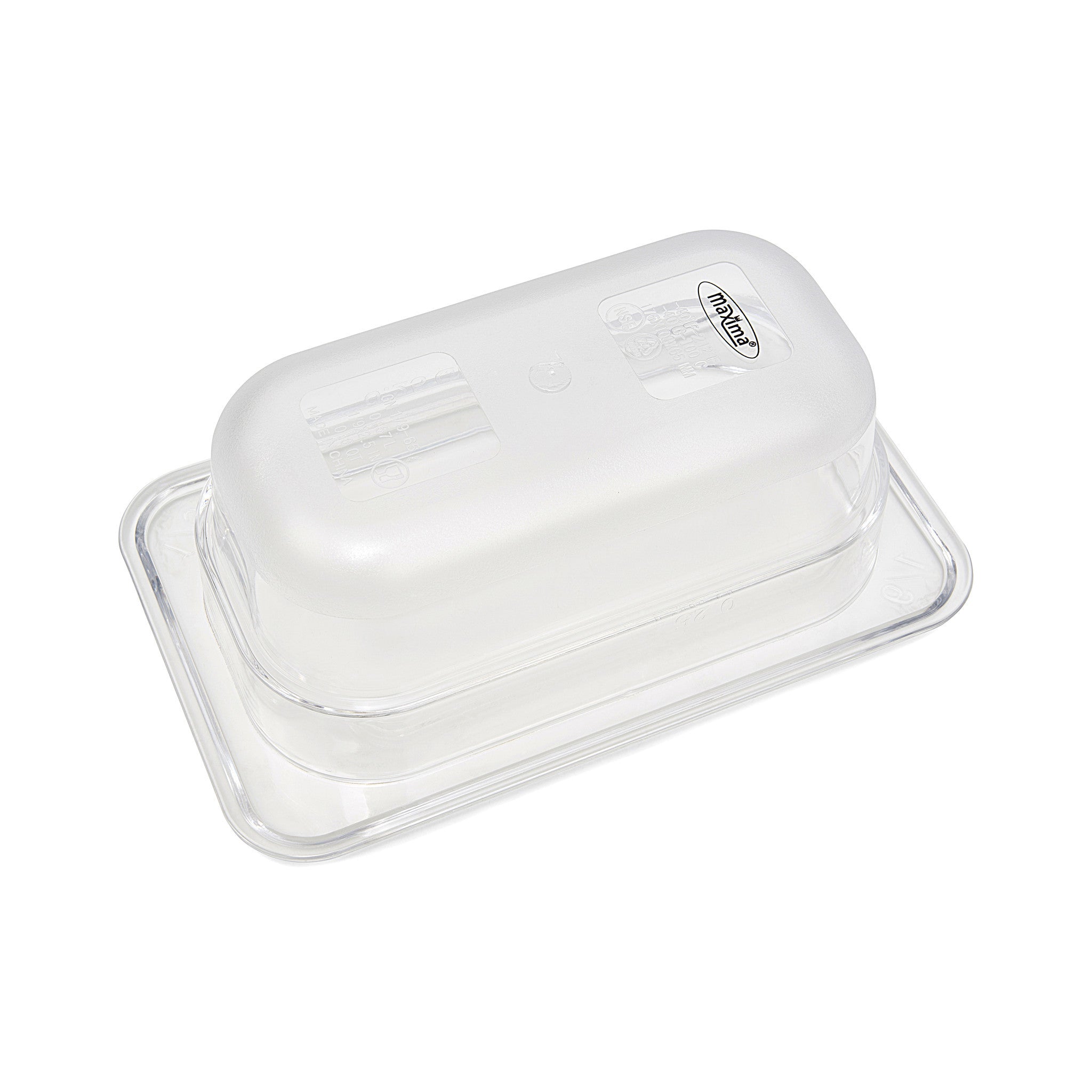 Bac Gastronorme - 1/9 GN - Profondeur de 6,5 cm - Polycarbonate 0.6 L Maxima - vue 2 - Bac GN gastronorme pro CHR - Cuistéo