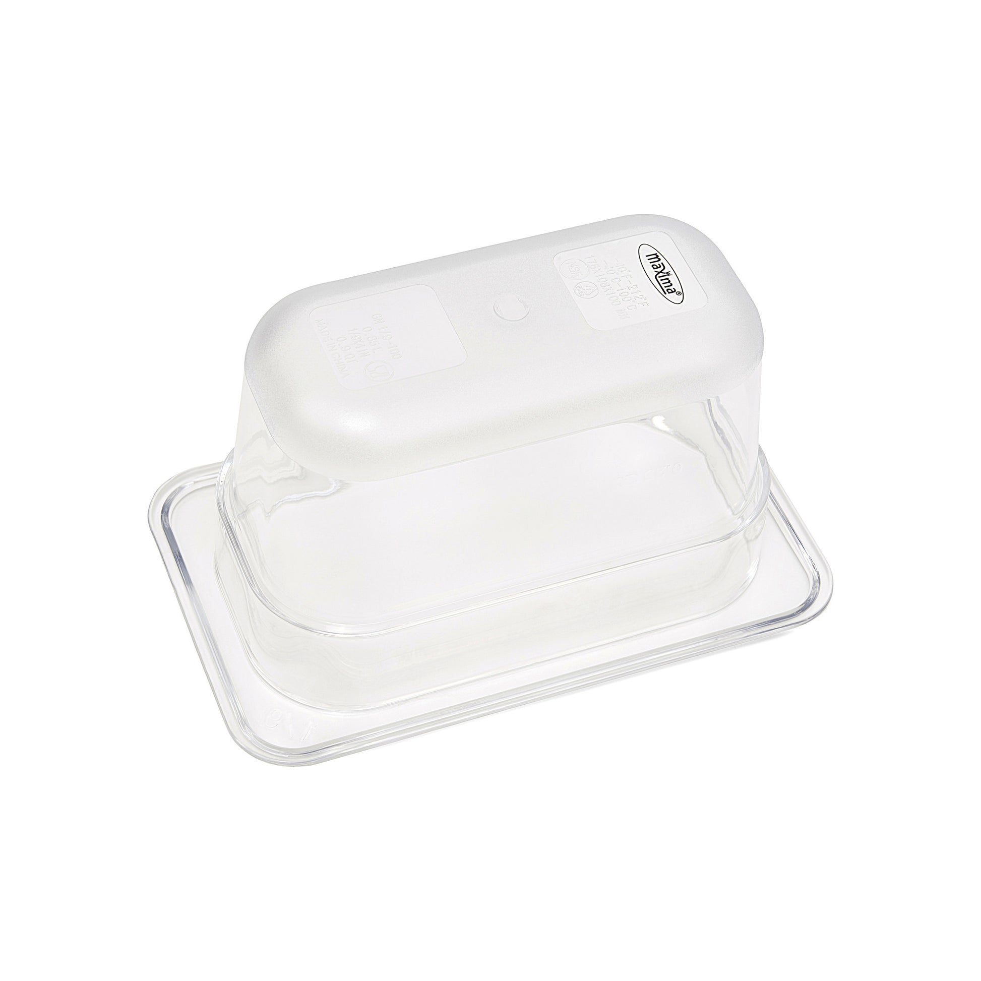 Bac Gastronorm - 1/9 GN - Profondeur de 10 cm - Polycarbonate 1.0 L Maxima - vue 2 - Bac GN gastronorme pro CHR - Cuistéo