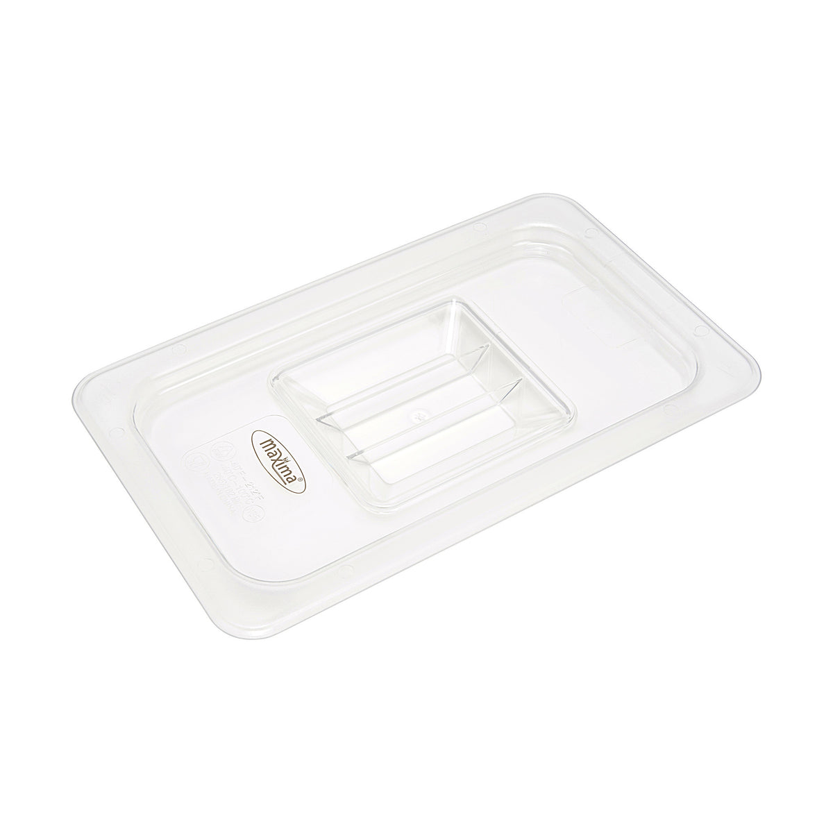Couvercle Gastronorme - 1/4 GN - Polycarbonate Maxima - Bac GN gastronorme professionnel CHR - matériel cuisine pro - Cuistéo