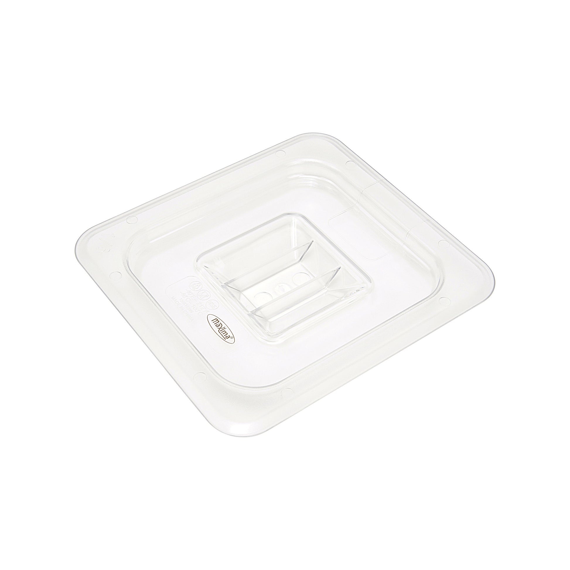 Couvercle Gastronorme - 1/6 GN - Polycarbonate Maxima - Bac GN gastronorme professionnel CHR - matériel cuisine pro - Cuistéo