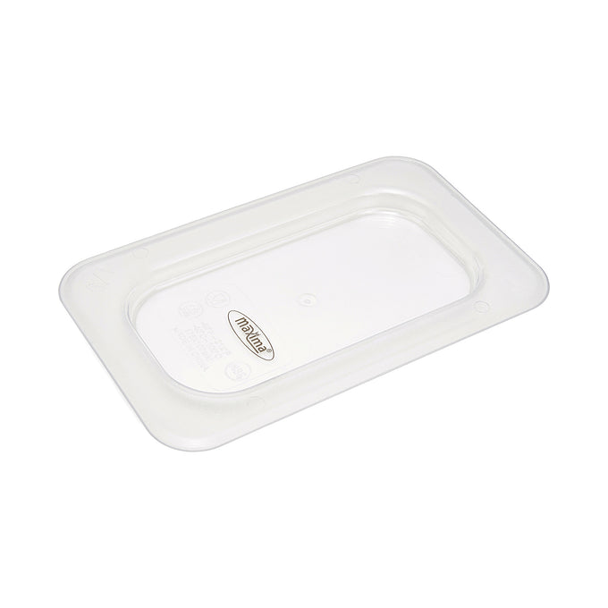 Couvercle Gastronorm - 1/9 GN - Polycarbonate Maxima - Bac GN gastronorme professionnel CHR - matériel cuisine pro - Cuistéo