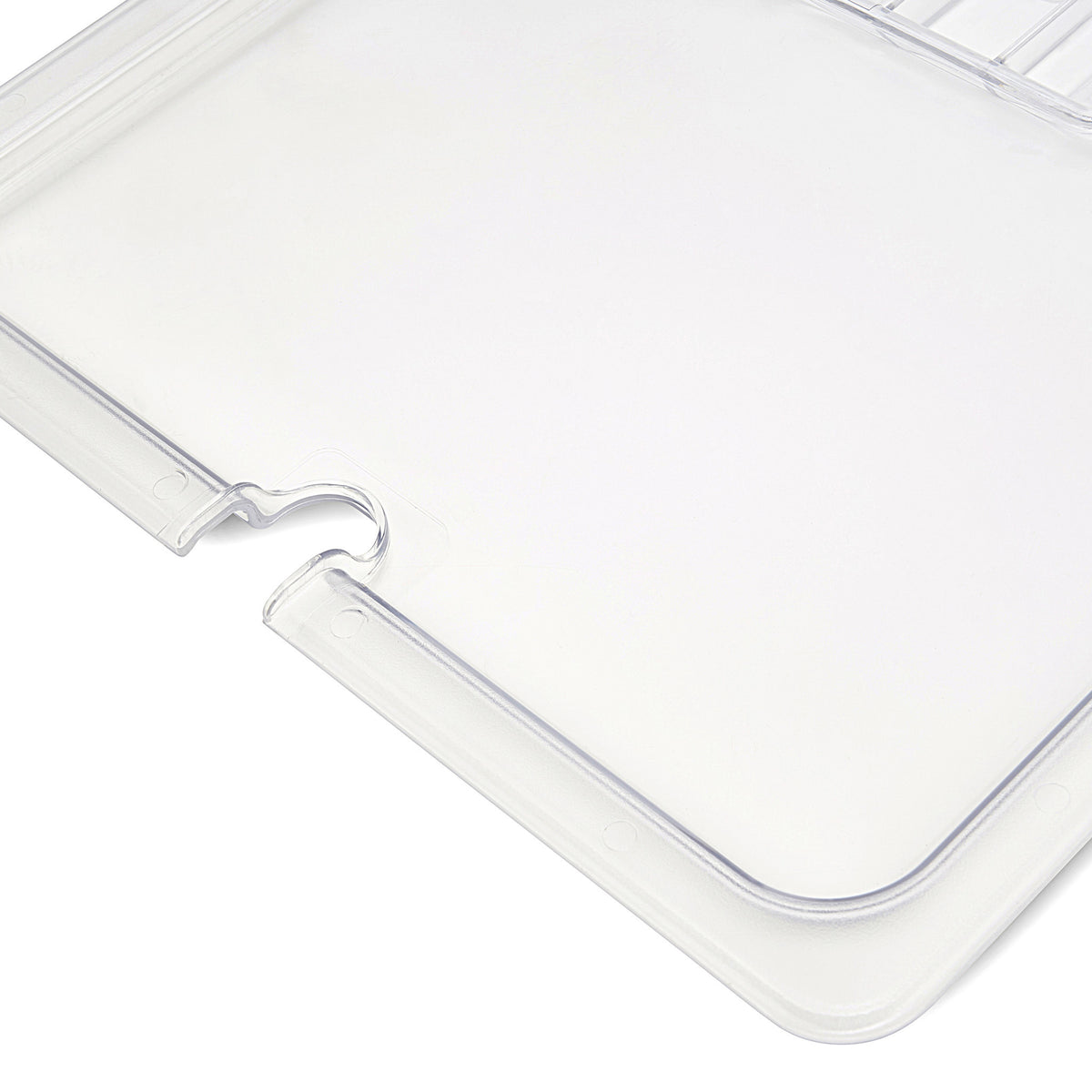 Couvercle Gastronorm - 1/1 GN - en polycarbonate - avec enfoncement Maxima - vue 3 - Bac GN gastronorme pro CHR - Cuistéo