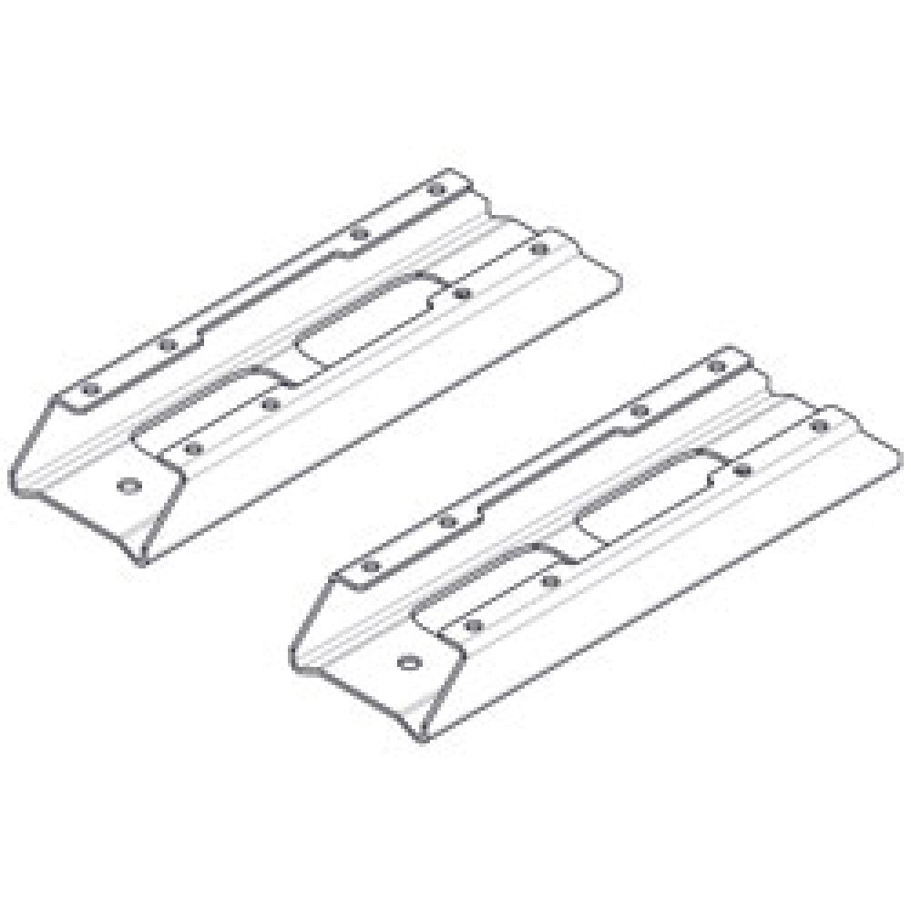 Longerons de support pour roues - module 400 mm - Diamond