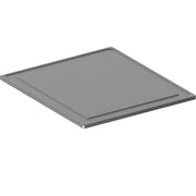 Plaque lisse acier inox -1 brûleur - Diamond