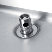 Option: décharge - 1 pc - cuvette bruleurs - 2 feux - Diamond