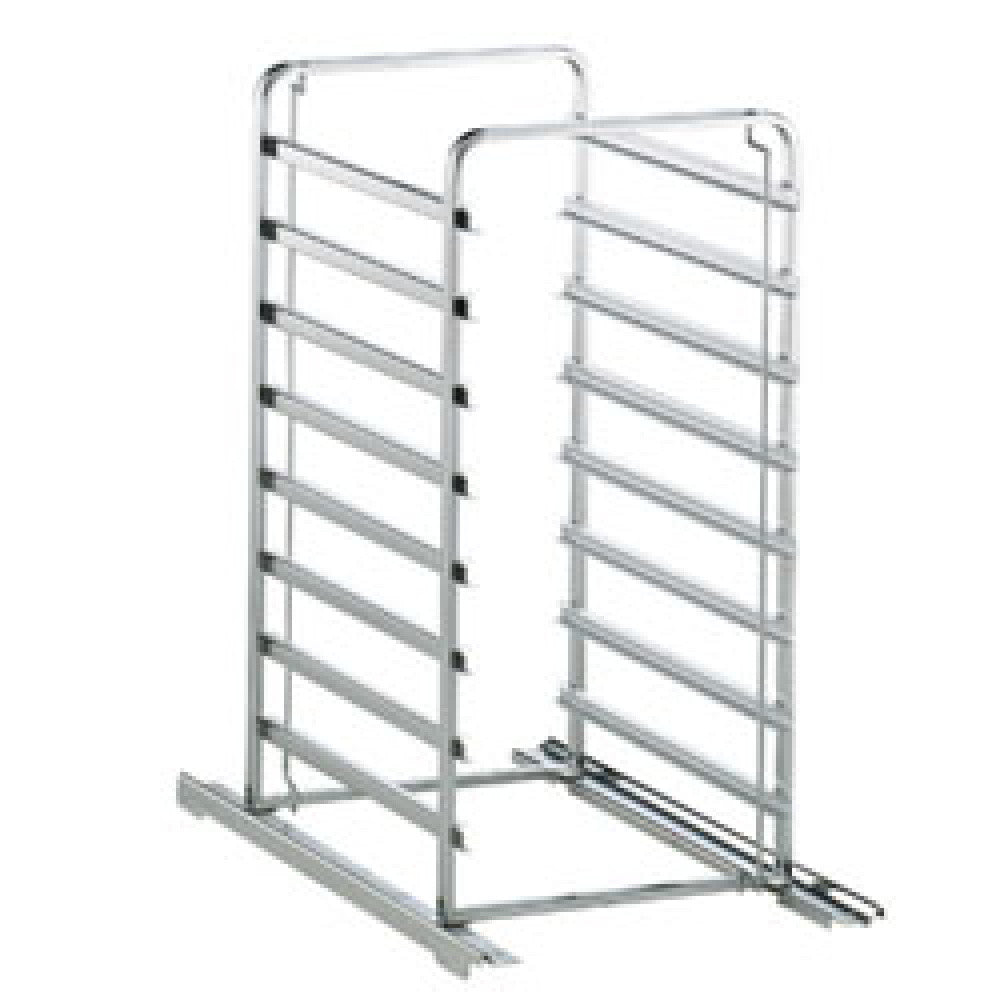 Chargeur sur roulettes 8x GN 1/1 espace 80 mm - Diamond