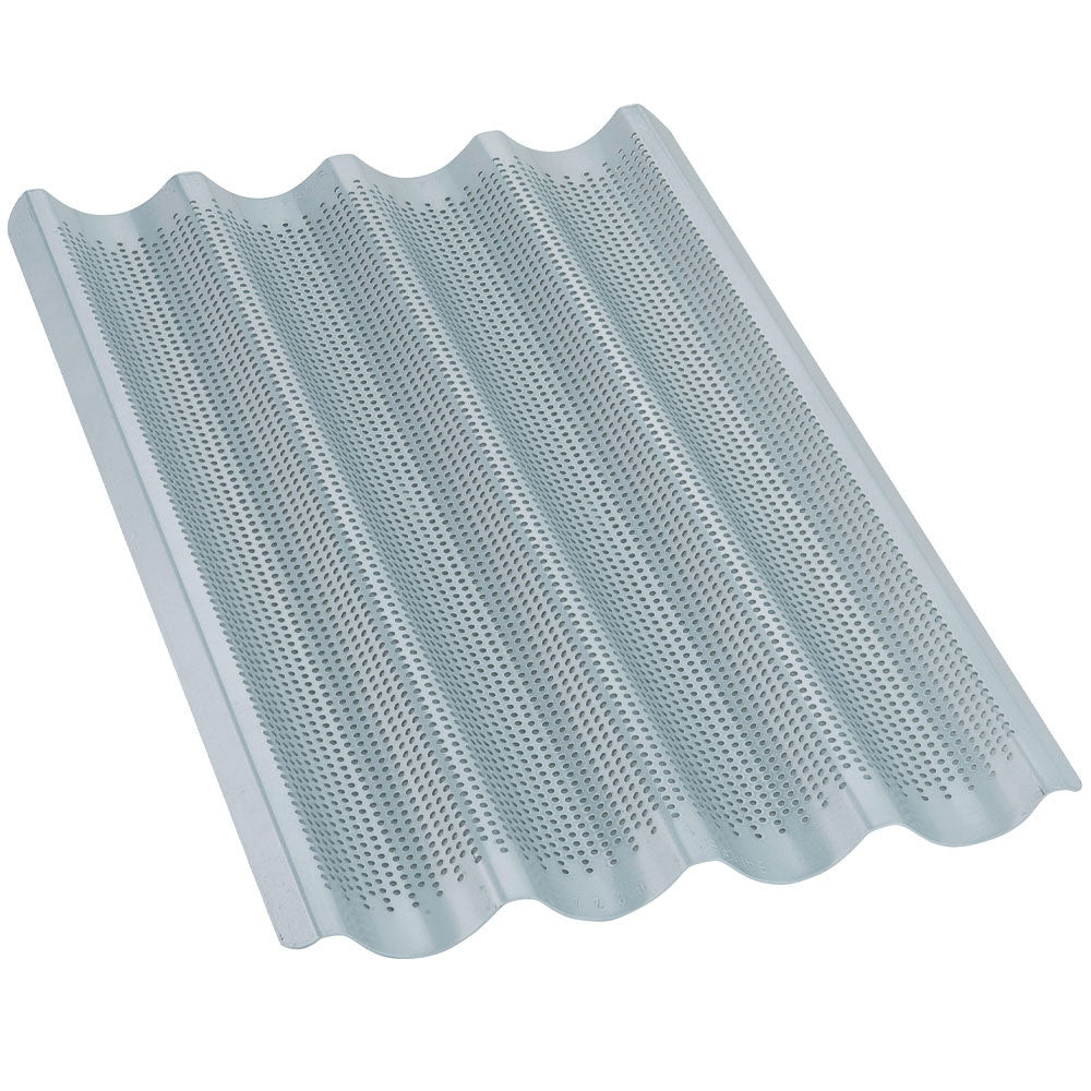Plaque en aluminium GN perforée - baguettes - Diamond