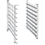 Structure droite gauche plat 600x400- four-10xGN1/1 - Diamond