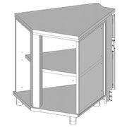 Angle neutre - ouvert 45° - Diamond