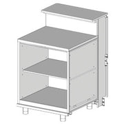 Comptoir neutre/ tablet. service 750 X890 x950/1162 - Diamond