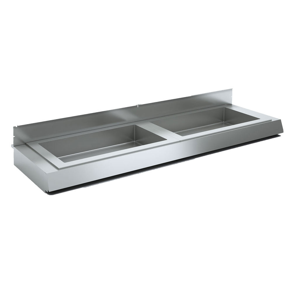 Option : cuve bain marie 8x GN1/1 - Diamond