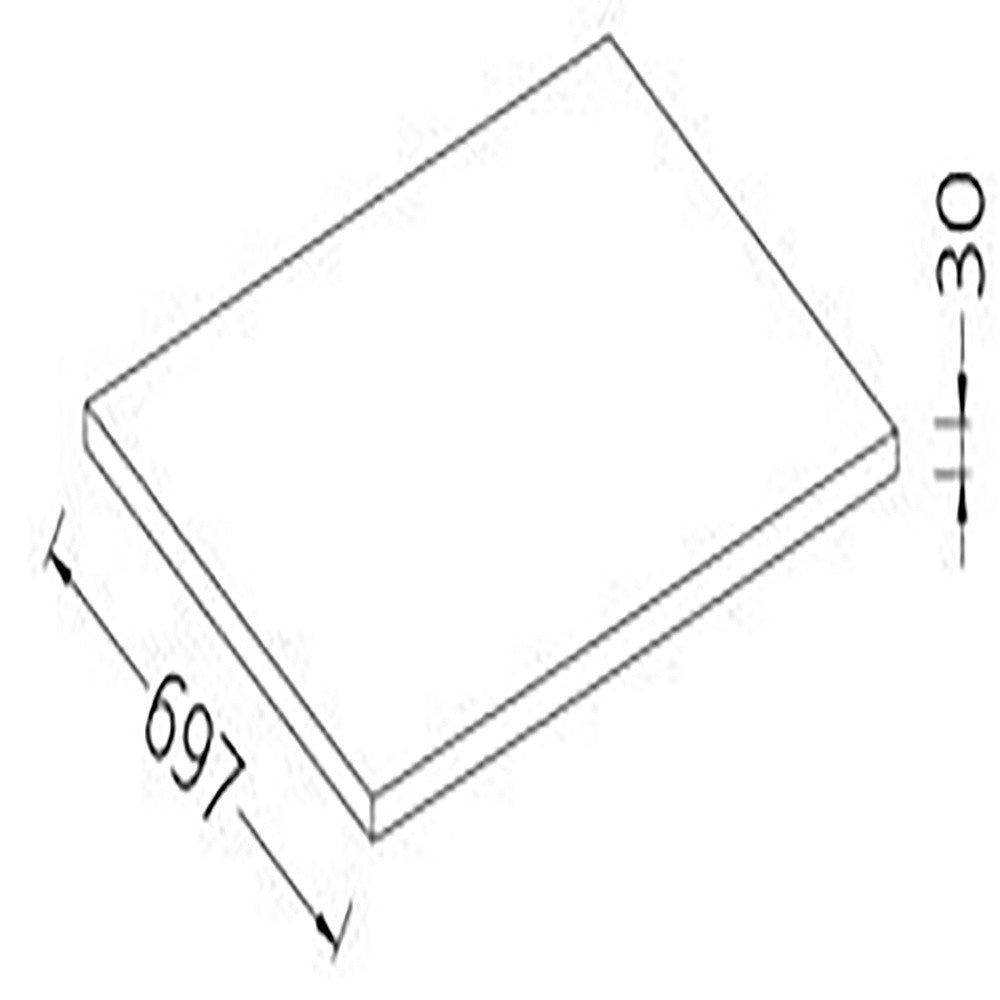 Option: plan inox 304 scotch-brite aisi lisse - Diamond