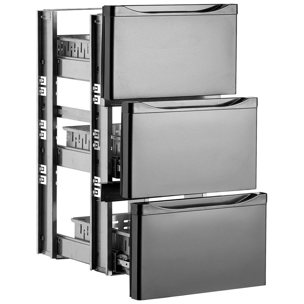Kit bloc tiroirs 1/3 + 1/3 + 1/3 - Diamond