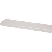 Etagère sup. ou intermédiaire courbée - verre trempé - Diamond