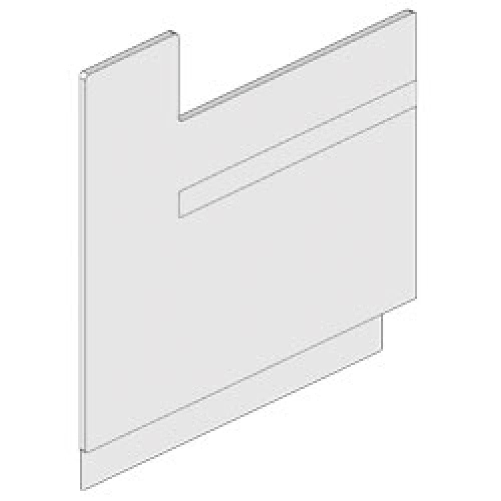 Joue latérale bois comptoir vitrine - Diamond