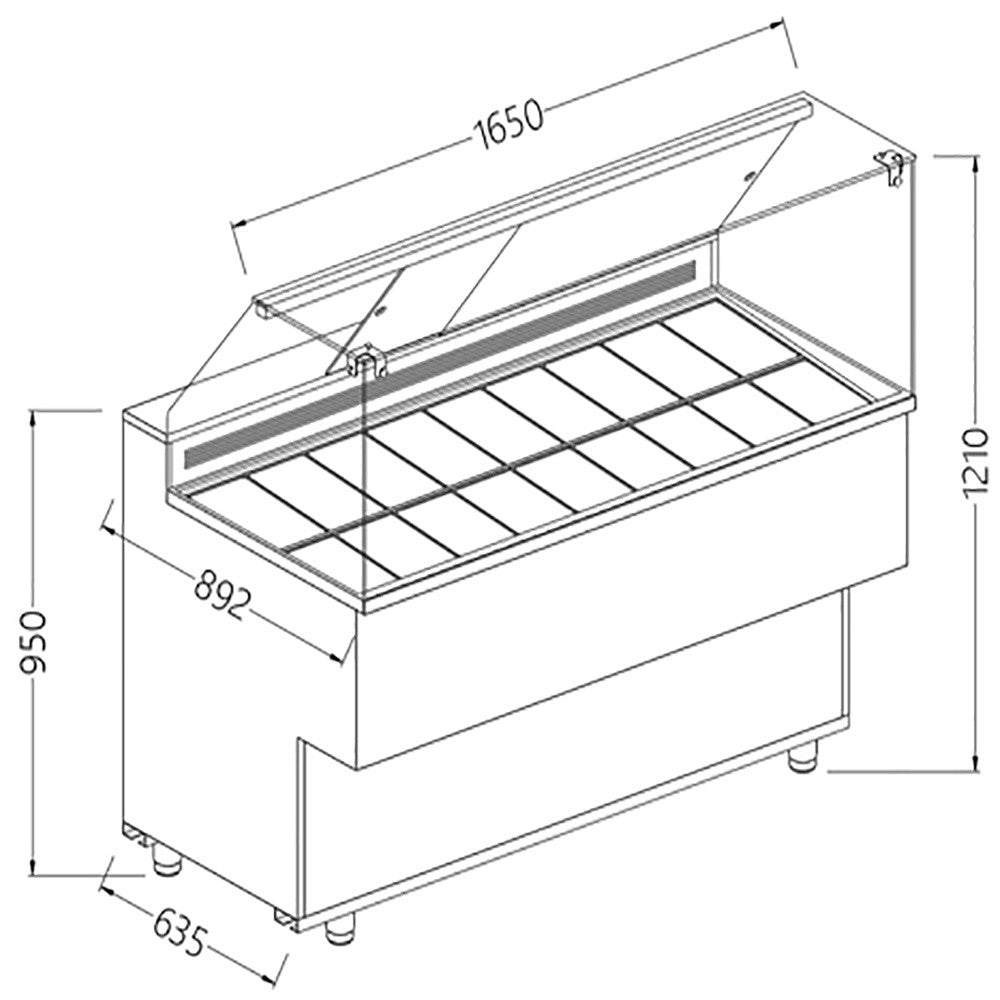 Vitrines à glace - - Diamond